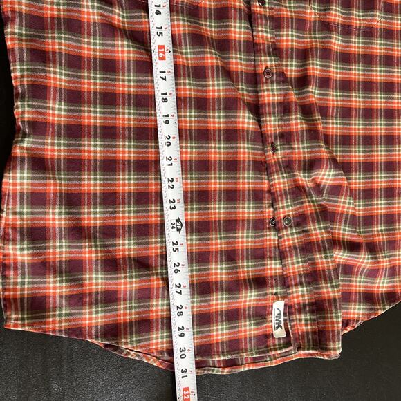 Mountain Khakis Shirt Mens Large Plaid Button Up Western Lodgecore Grunge Rodeo - Picture 10 of 11